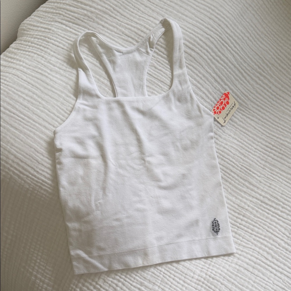 Free people White Women's Tank Top Never Worn